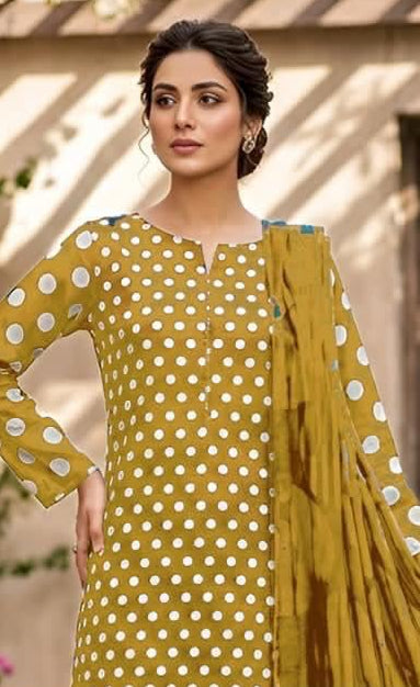 Unstitched 3-Piece Lawn Suits