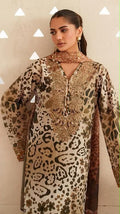 3PC (Unstitched) Embroidered Lawn Suit