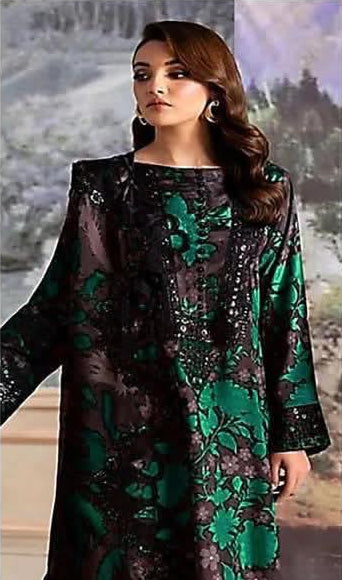 3PC (Unstitched) Embroidered Lawn Suit