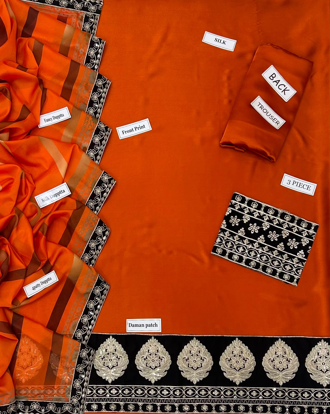 3 PIECE - PRINTED LAWN SUIT Unstitched