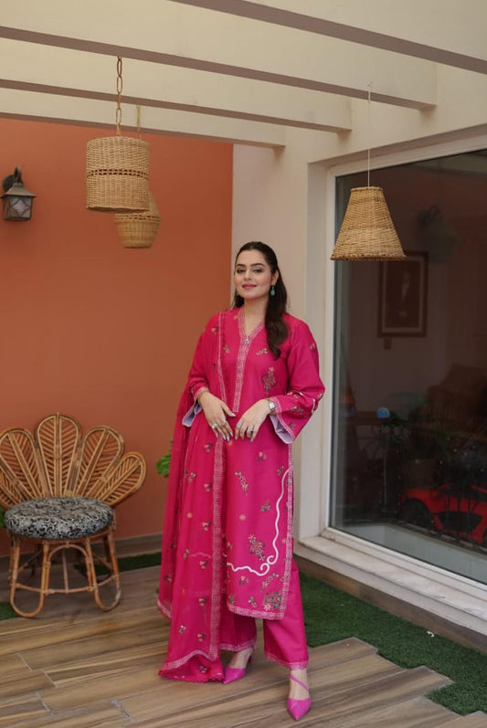 3 PIECE - PRINTED LAWN SUIT Unstitched