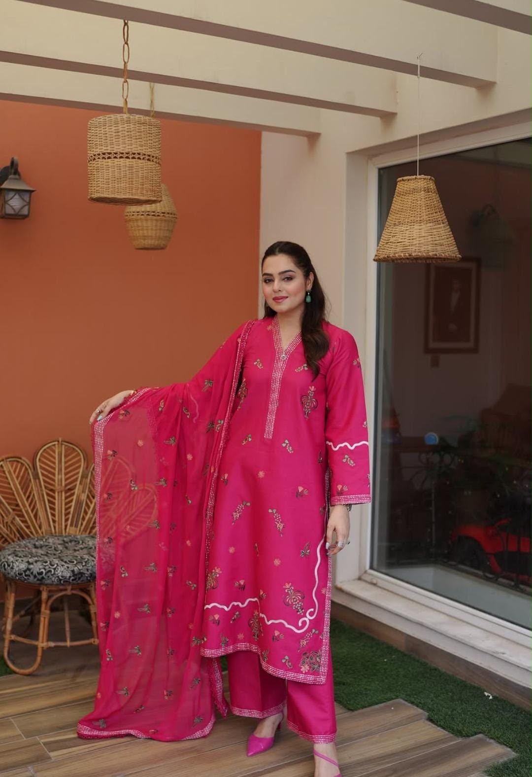 3 PIECE - PRINTED LAWN SUIT Unstitched