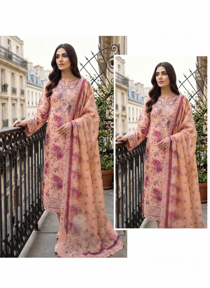 Ready-Made 3-Piece Set Dusty Rose 006