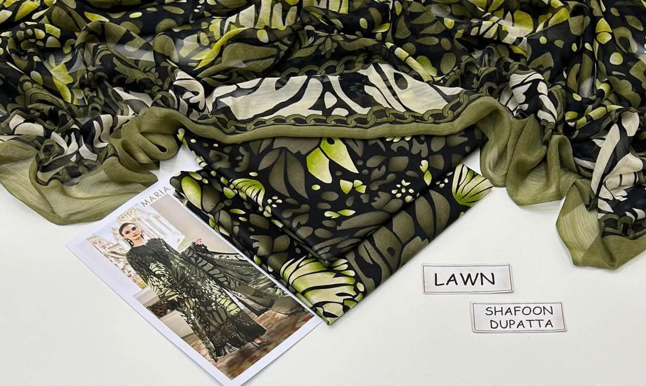 Unstitched 3-Piece Lawn Suits Printed