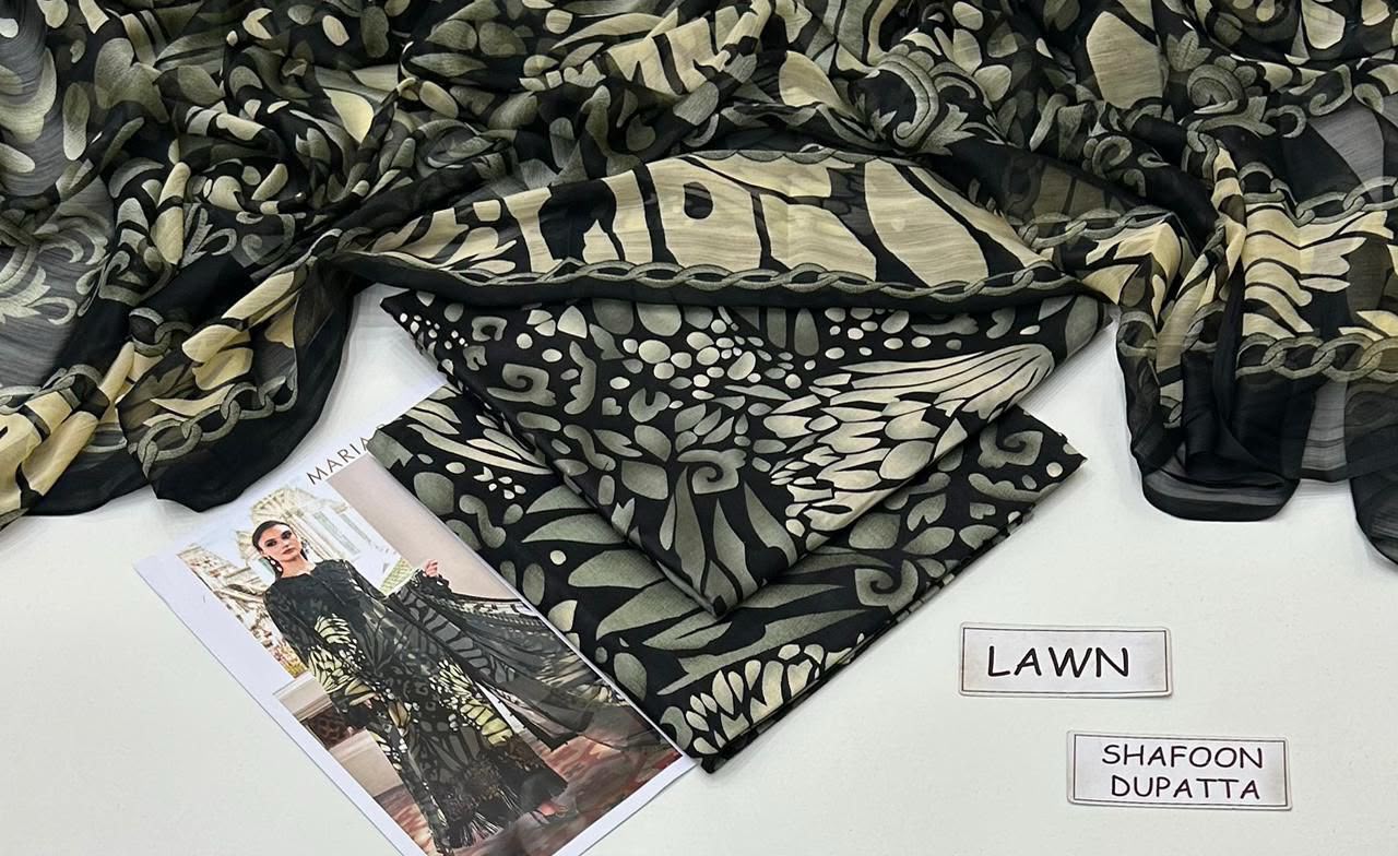 3 PIECE - PRINTED LAWN SUIT