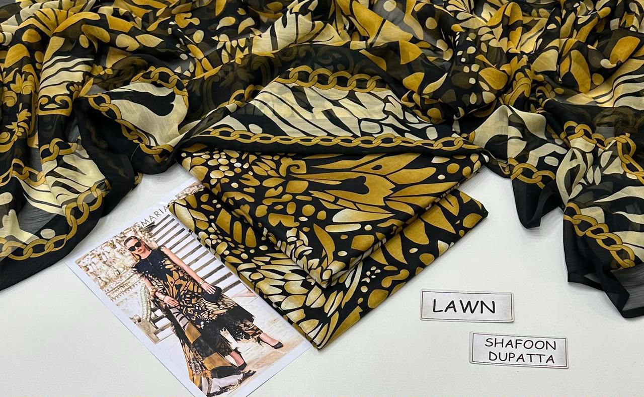 3 PIECE - PRINTED LAWN SUIT