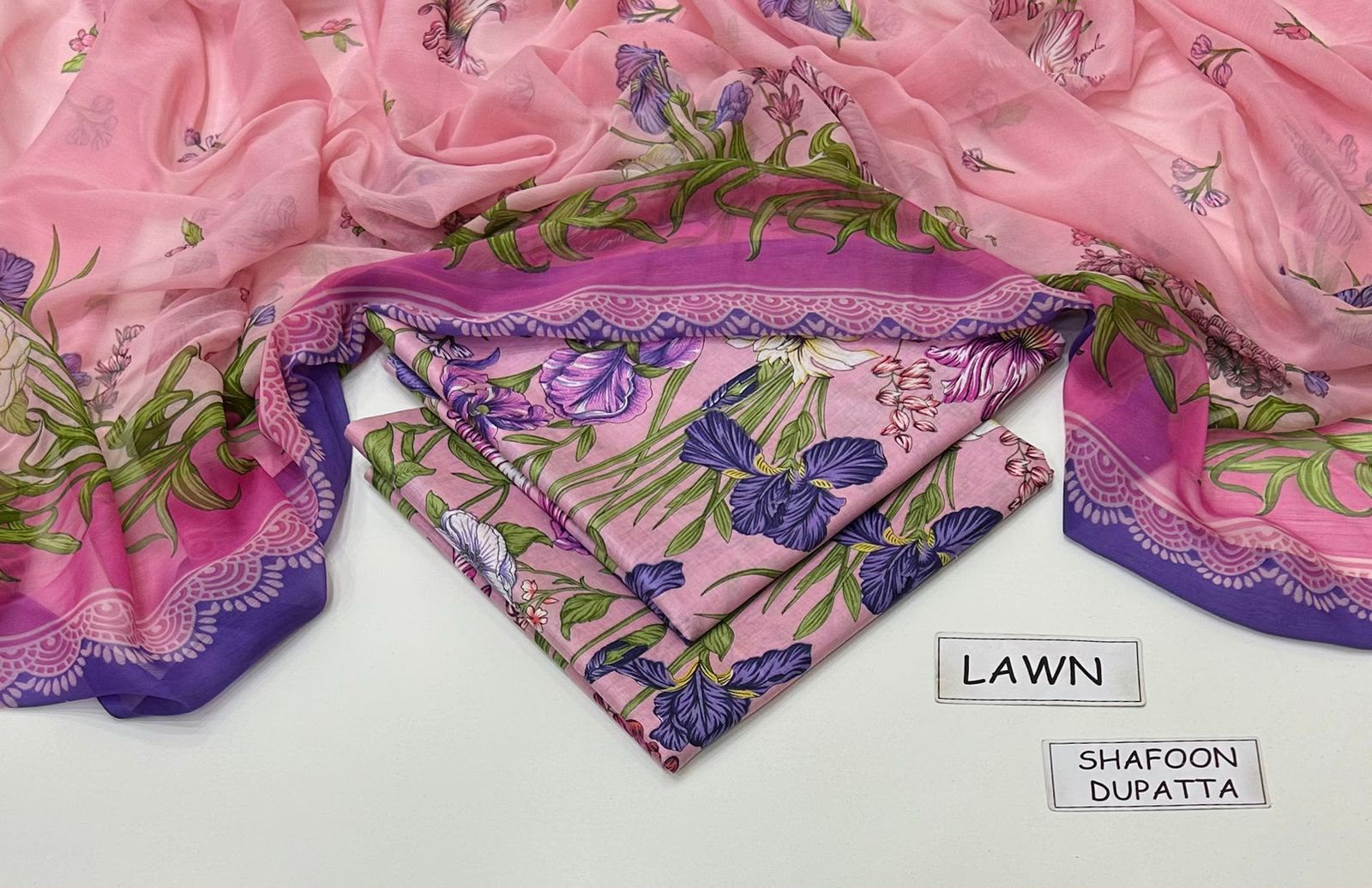 3 PIECE - PRINTED LAWN SUIT