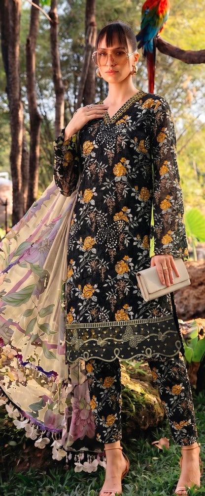 3 PIECE - EMBROIDERED LAWN SUIT Unstitched 05