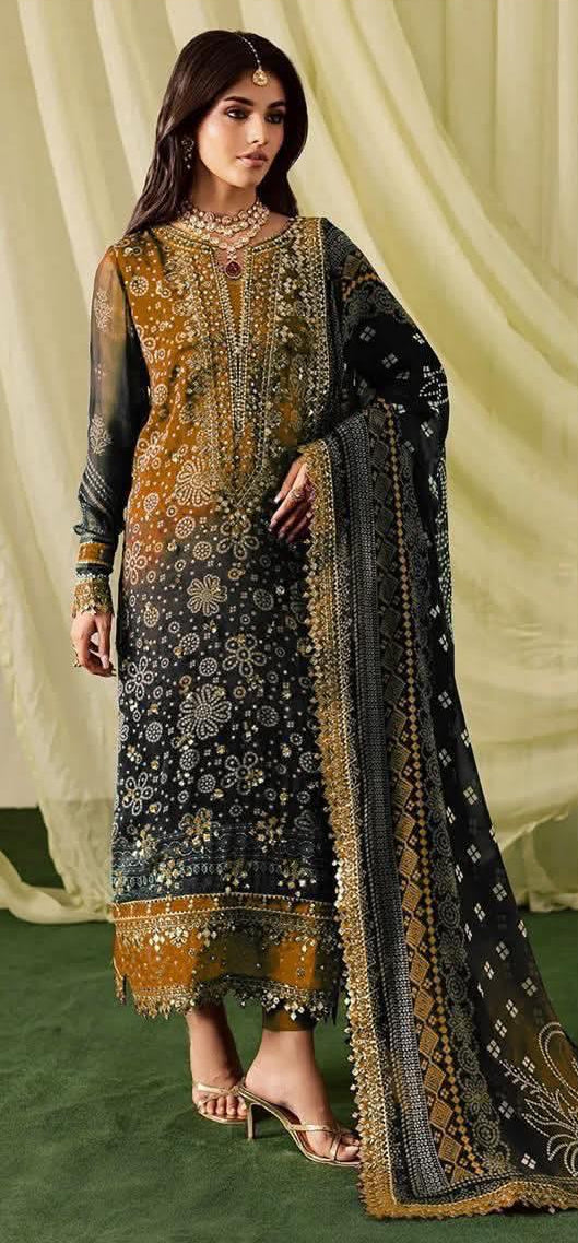 Unstitched 3-Piece Lawn Suits
